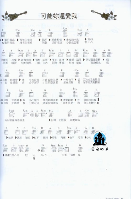 钢琴谱,五线谱