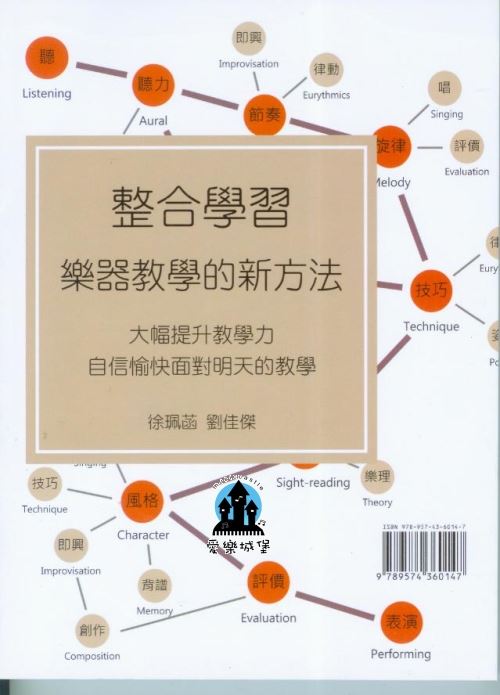 整合學習 樂器教學的新方法~大幅提升教學力 自信愉快面對明天的教學