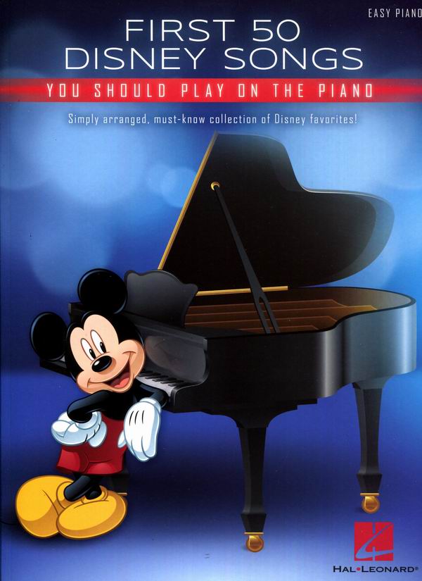 274938第一本迪士尼歌曲50選鋼琴譜(初級)