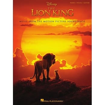 303314 Disney THE LION KING迪士尼-獅子王鋼琴譜(2019擬真動畫電影)