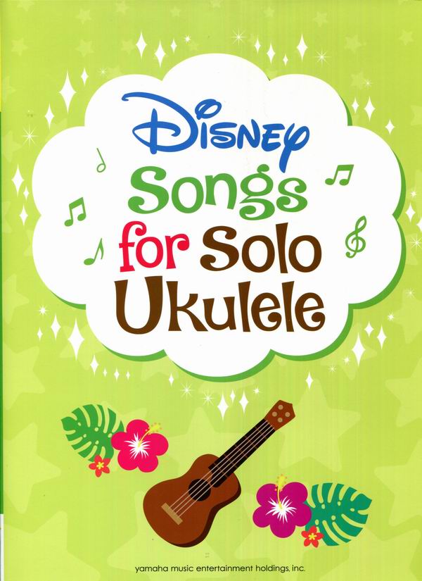 YM096227迪士尼動畫歌選烏克麗麗獨奏譜DISNEY SONGS for Solo Ukulele
