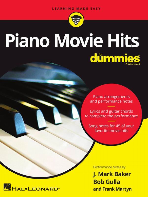 HL298819電影金曲鋼琴譜天才班PIANO MOVIE HITS for Dummies