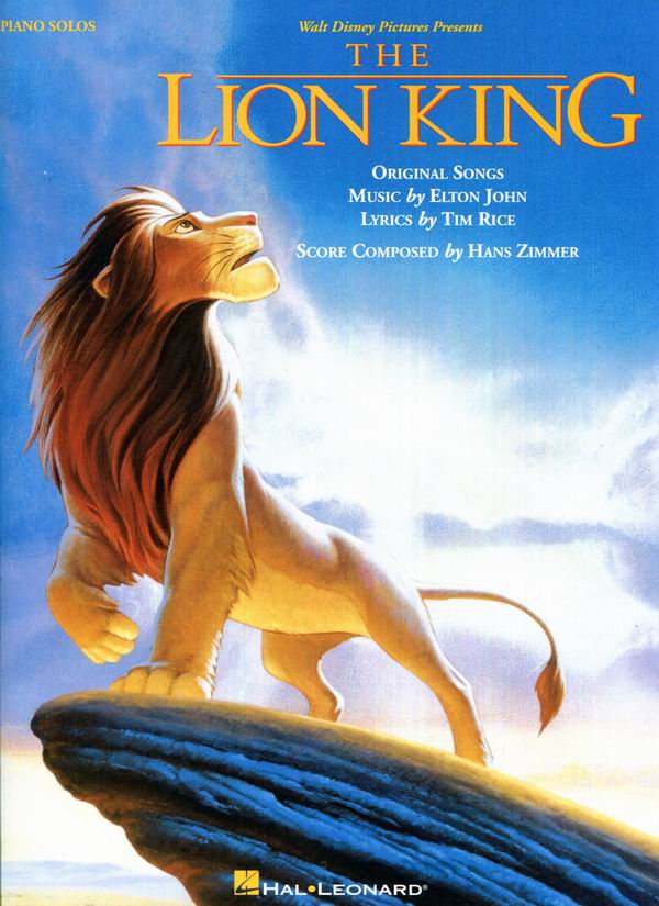 292060 THE LION KING迪士尼-獅子王鋼琴獨奏譜