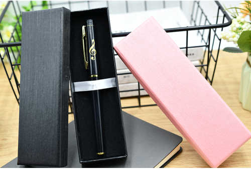 高音譜號中性筆+禮盒 ~黑 白 粉  禮物 禮品 贈品 獎勵
