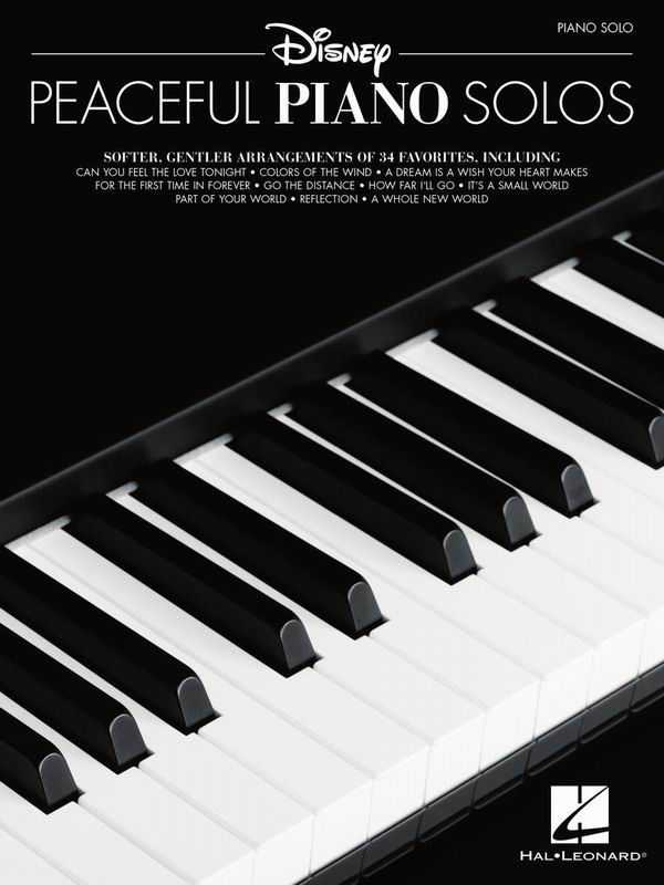 294663迪士尼平和歌賞鋼琴獨奏譜Disney PEACEFUL PIANO SOLOS