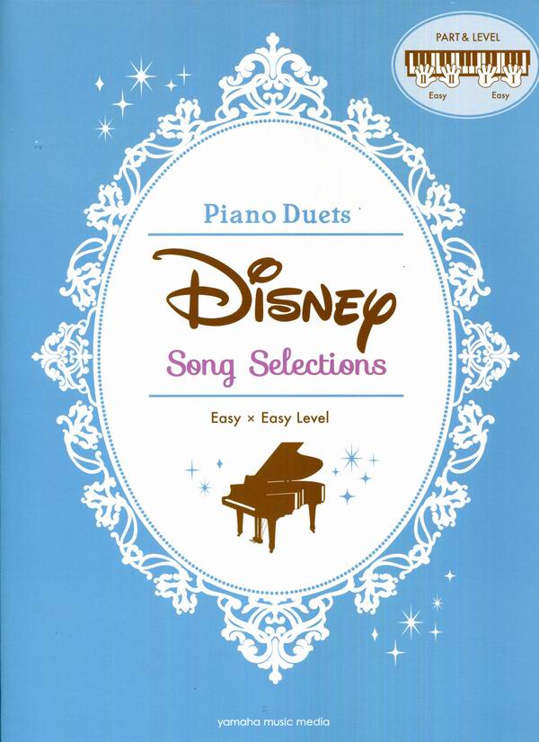 YM094900迪士尼動畫歌選四手聯彈鋼琴譜(初級x初級)DISNEY SONG SELECTIONS -Piano Duet 
