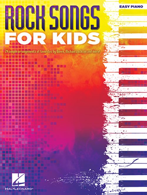 HL148112孩童搖滾歌曲鋼琴譜(初級)ROCK SONGS FOR KIDS (Easy Piano)