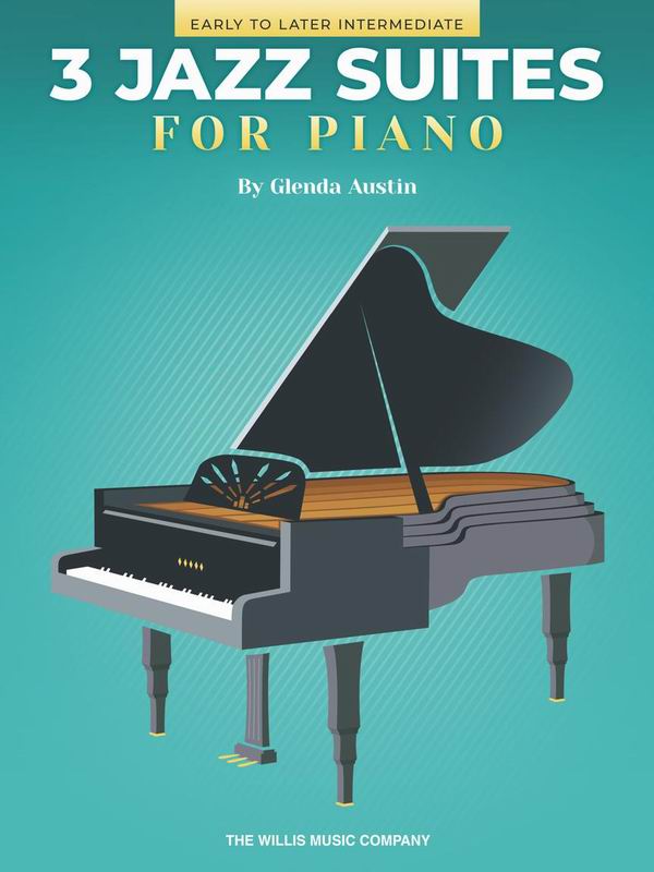 HL324187奧斯汀爵士3組曲鋼琴譜(前中級至後中級) 3 JAZZ SUITES FOR PIAN