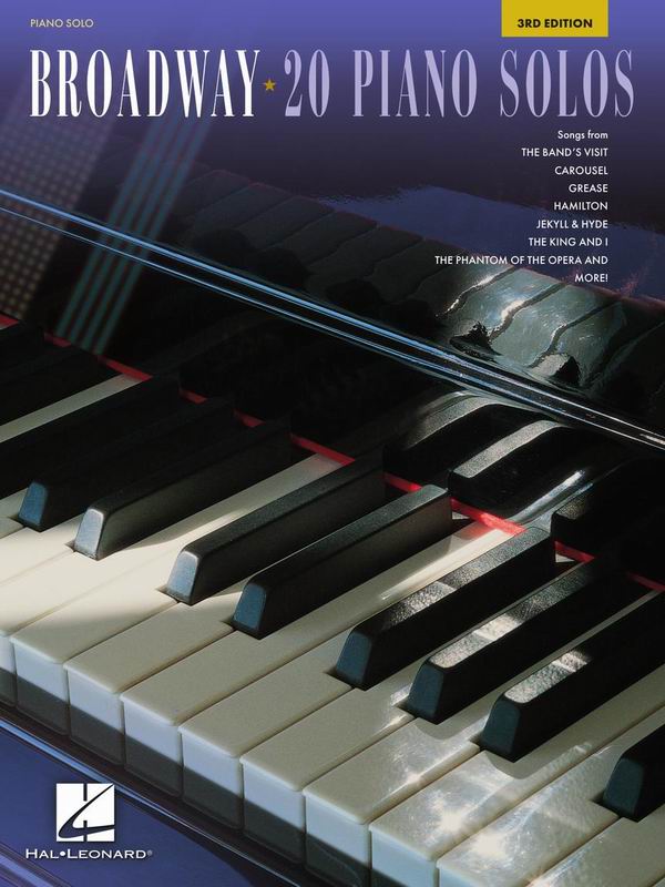 百老匯20歌選鋼琴獨奏譜(2021/第3版)