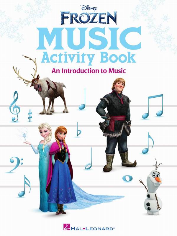HL329570迪士尼-冰雪奇緣音樂趣味互動書Disney FROZEN MUSIC Activity Book