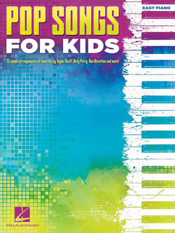HL221920孩童流行歌曲鋼琴譜(初級)POP SONGS FOR KIDS (Easy Piano)