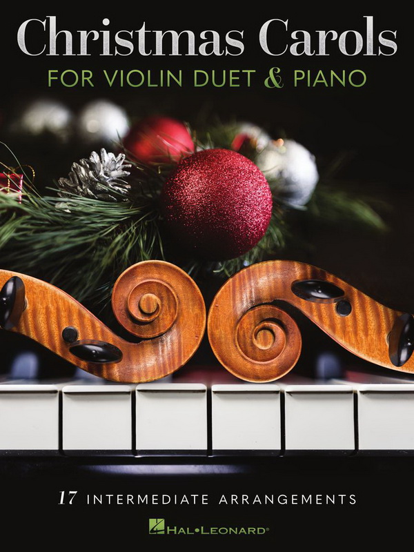 605216聖誕頌歌小提琴二重奏附鋼琴伴奏譜CHRISTMAS CAROLS FOR VIOLIN 