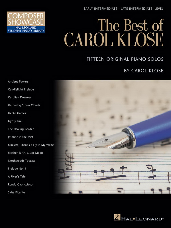 146151  Carol Klose最佳原創作品鋼琴獨奏譜(中級)
