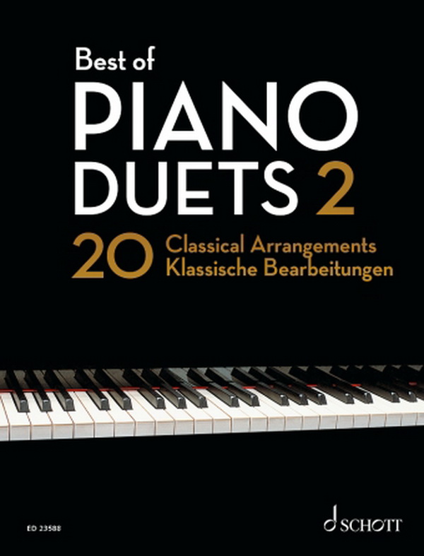 23588古典傑作典藏精選鋼琴二重奏譜2(四手聯彈) Best of PIANO DUETS